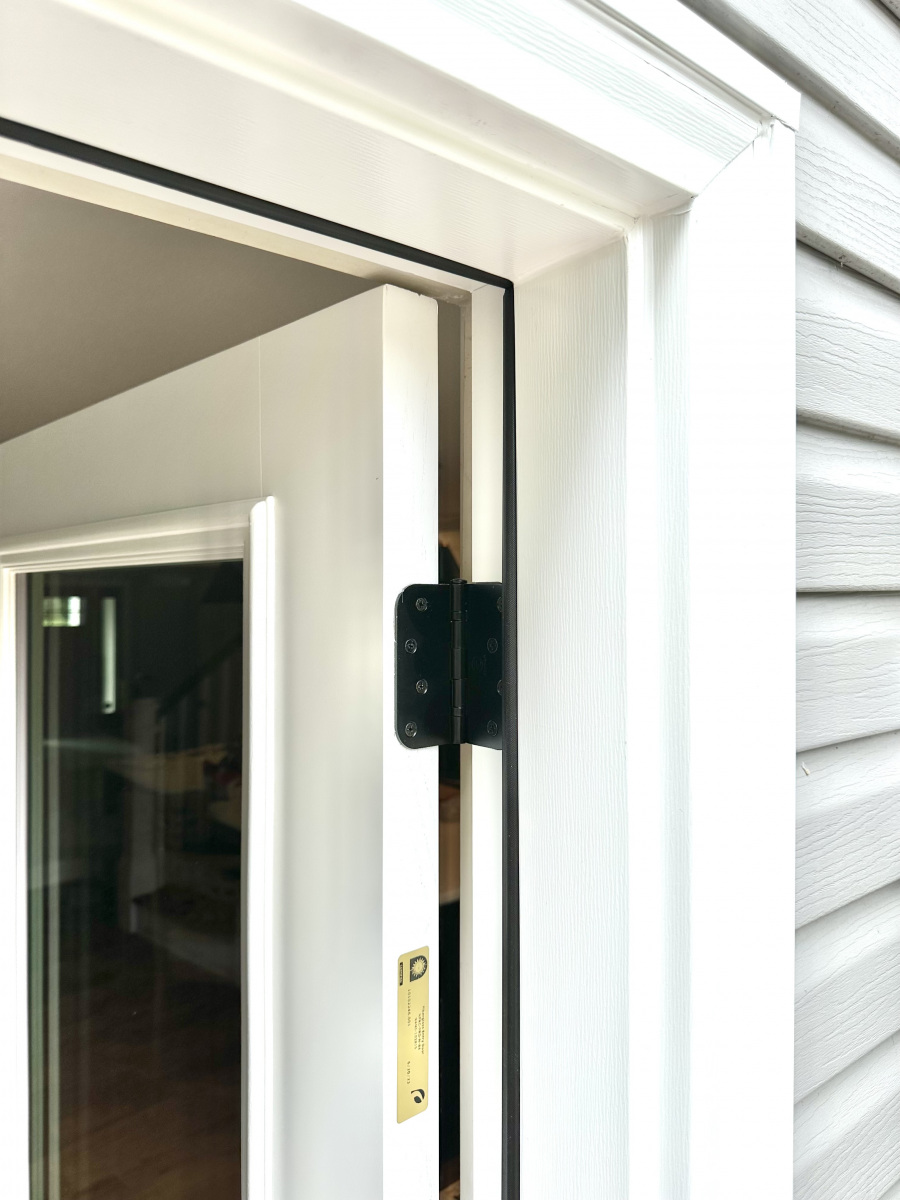 New French entry door installed in Westlake, enhancing the home's entryway style and efficiency.
