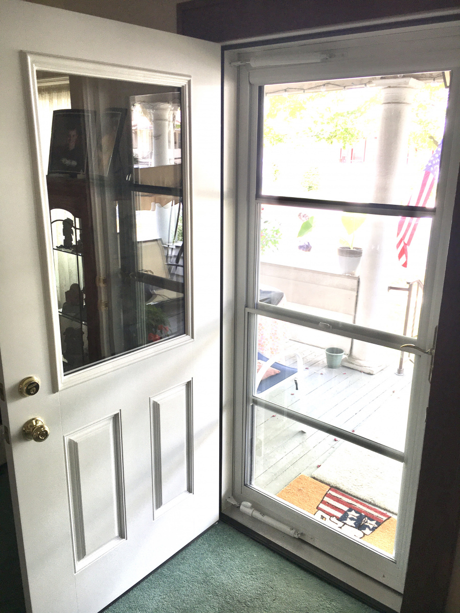 Stylish new windows and doors installed by Window Expo in Lakewood, Ohio.