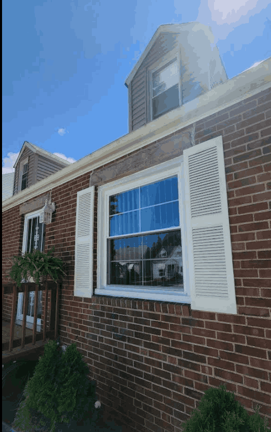 Professional window installation project in Cleveland, showcasing skilled craftsmanship and management.