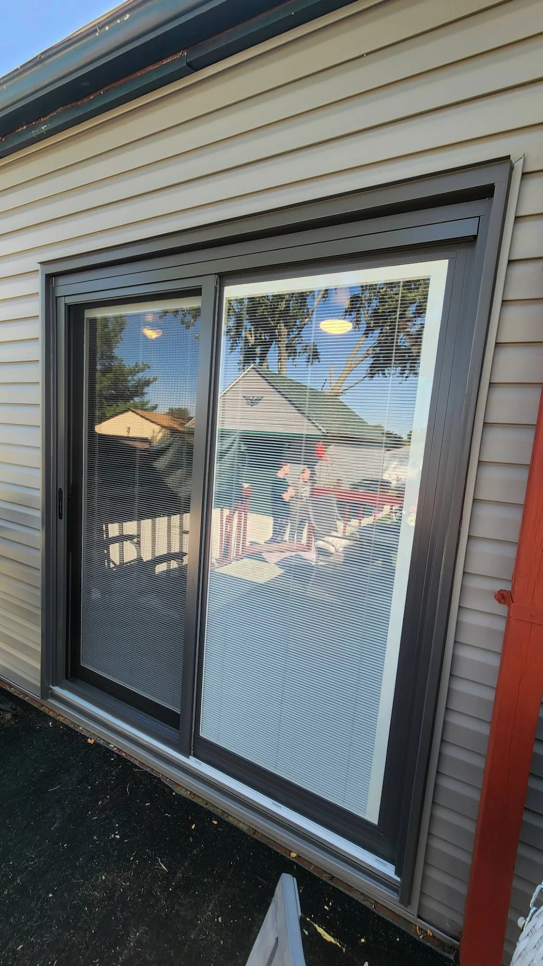 New patio door installation by Window Expo Cleveland enhancing home entryways for Lisa Jones.